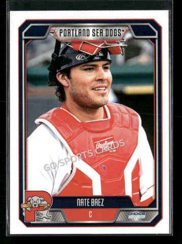 2026 Portland Sea Dogs Nate Baez