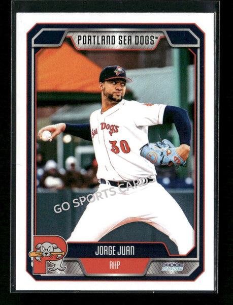 2026 Portland Sea Dogs Jorge Juan