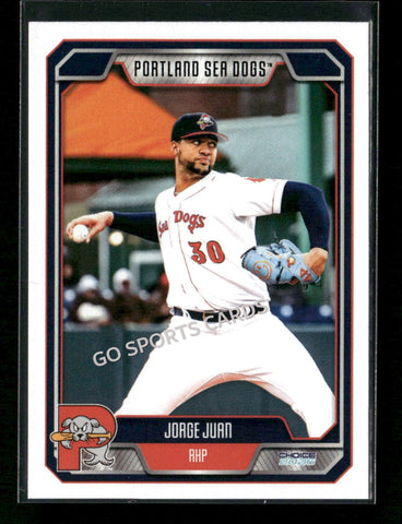 2026 Portland Sea Dogs Jorge Juan