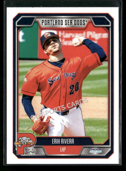 2026 Portland Sea Dogs Erik Rivera
