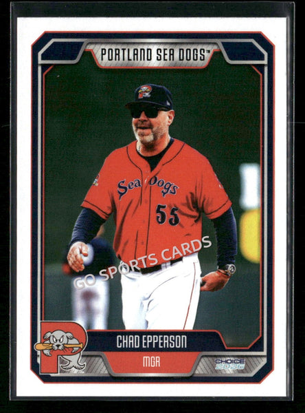 2026 Portland Sea Dogs Chad Epperson