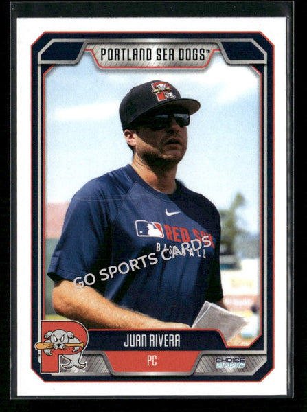 2026 Portland Sea Dogs Juan Rivera