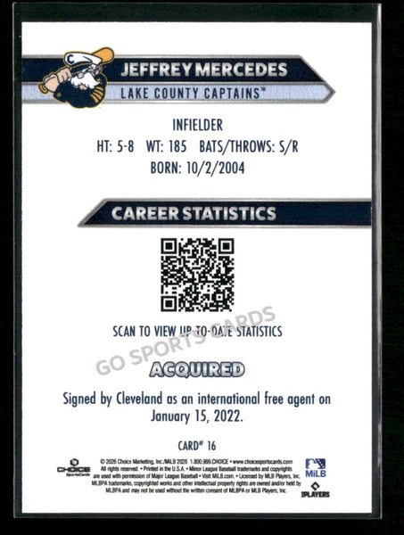 2026 Lake County Captains Jeffrey Mercedes