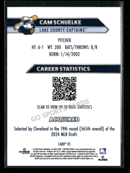 2026 Lake County Captains Cam Schuelke