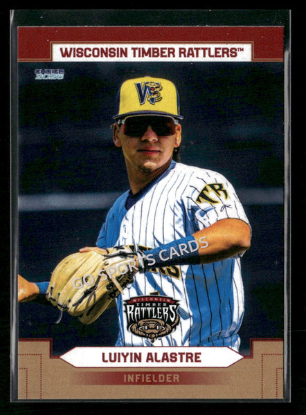 2026 Wisconsin Timber Rattlers Luiyin Alastre