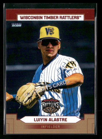 2026 Wisconsin Timber Rattlers Luiyin Alastre