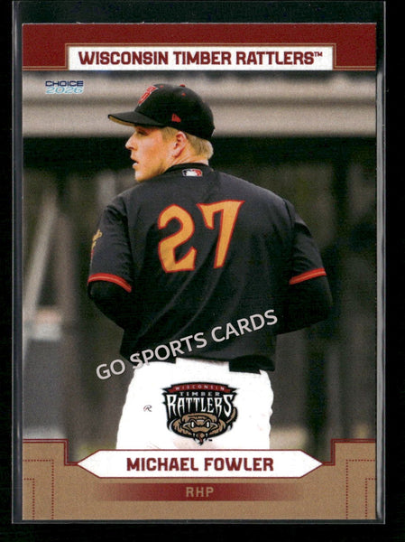 2026 Wisconsin Timber Rattlers Michael Fowler