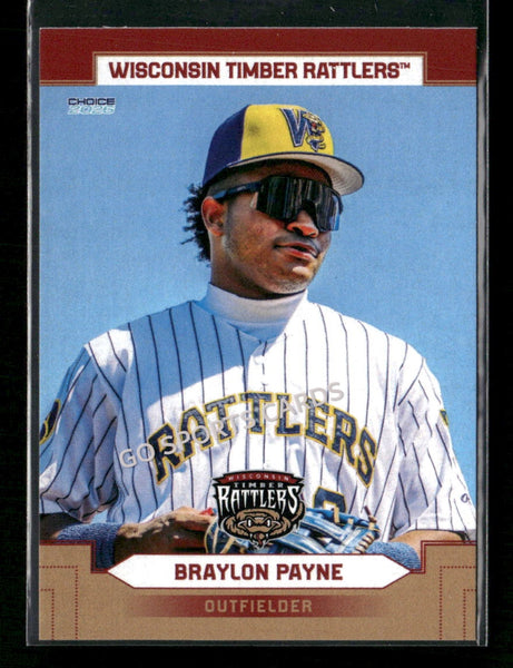 2026 Wisconsin Timber Rattlers Braylon Payne