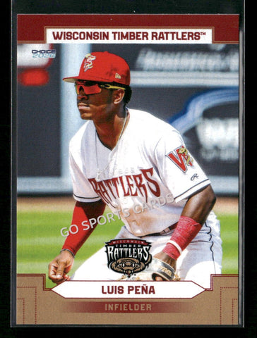 2026 Wisconsin Timber Rattlers Luis Pena