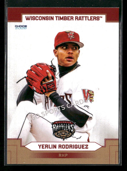 2026 Wisconsin Timber Rattlers Yerlin Rodriguez