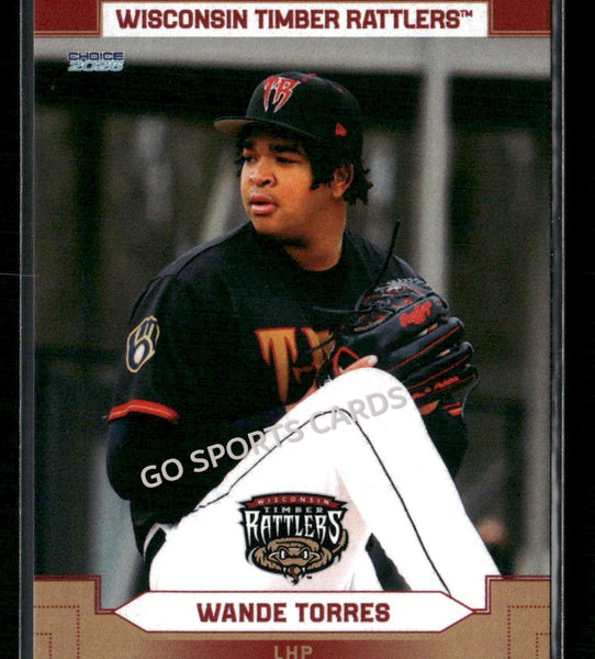 2026 Wisconsin Timber Rattlers Wande Torres