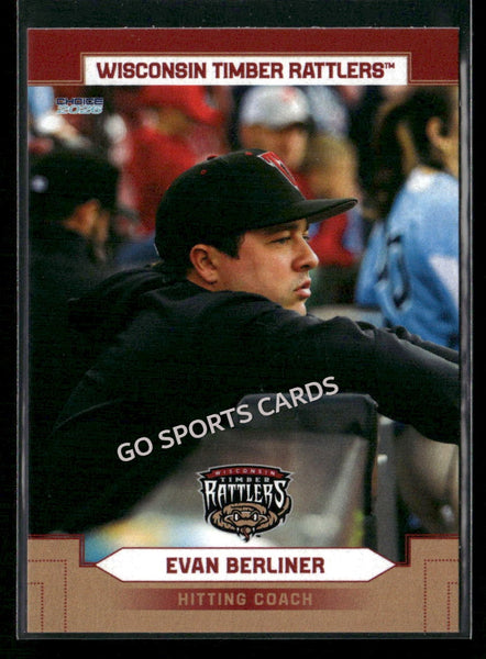 2026 Wisconsin Timber Rattlers Evan Berliner
