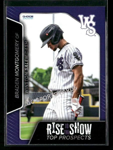 2026 Winston Salem Rise to the Show Top Prospects Braden Montgomery