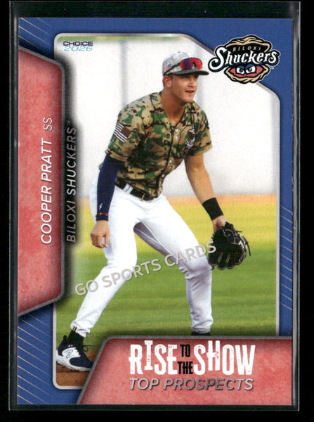 2026 Biloxi Shuckers Rise to the Show Top Prospects Cooper Pratt