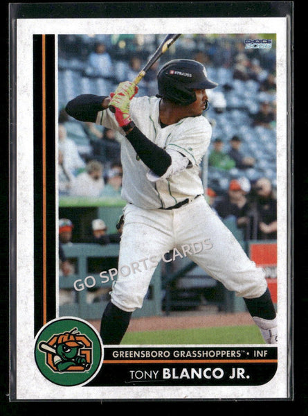 2026 Greensboro Grasshoppers Tony Blanco Jr