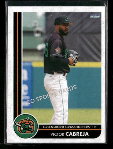 2026 Greensboro Grasshoppers Victor Cabreja