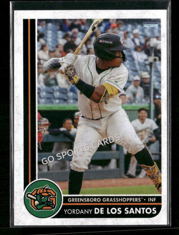 2026 Greensboro Grasshoppers Yordany De Los Santos
