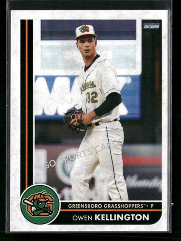 2026 Greensboro Grasshoppers Owen Kellington
