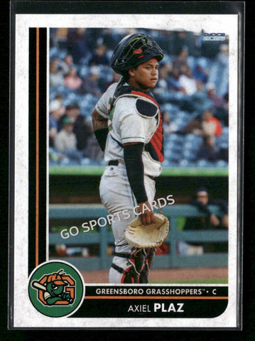 2026 Greensboro Grasshoppers Axiel Plaz