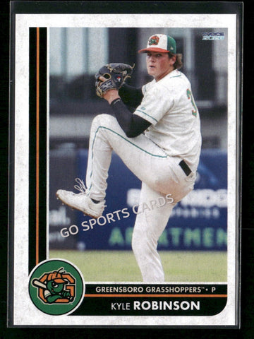 2026 Greensboro Grasshoppers Kyle Robinson