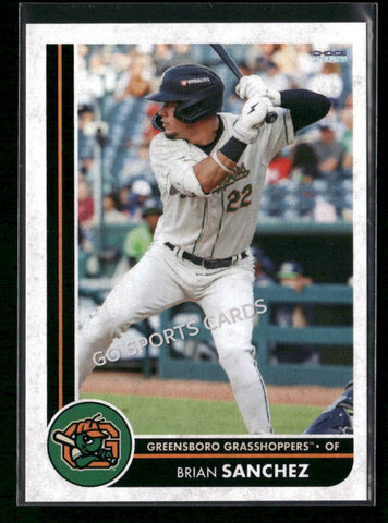 2026 Greensboro Grasshoppers Brian Sanchez