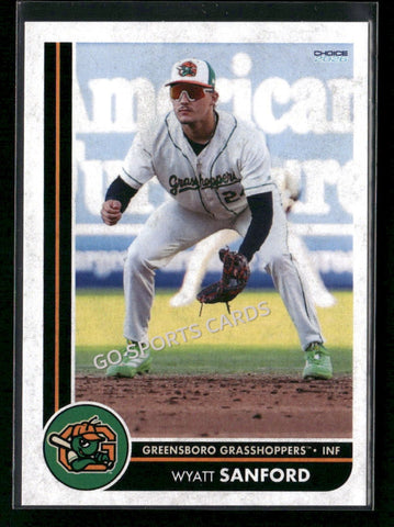 2026 Greensboro Grasshoppers Wyatt Sanford