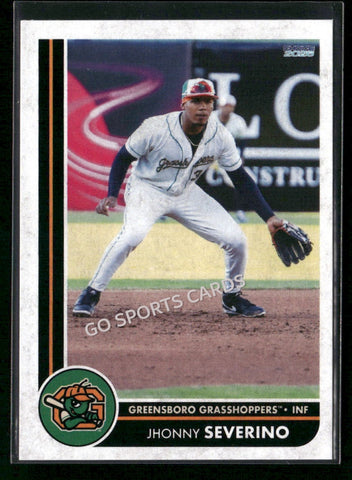 2026 Greensboro Grasshoppers Jhonny Severino