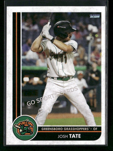 2026 Greensboro Grasshoppers Josh Tate