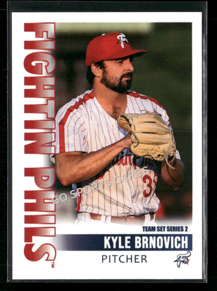 2026 Reading Fightin Phils 2nd Kyle Brnovich