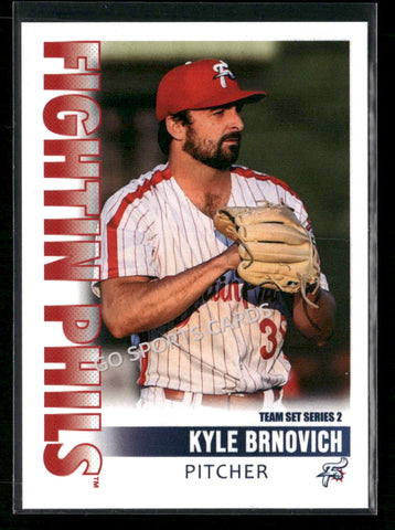 2026 Reading Fightin Phils 2nd Kyle Brnovich