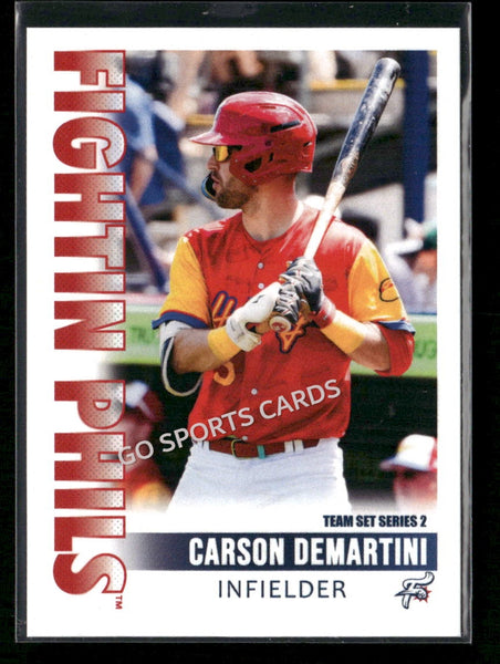 2026 Reading Fightin Phils 2nd Carson Demartini