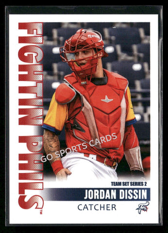 2026 Reading Fightin Phils 2nd Jordan Dissin