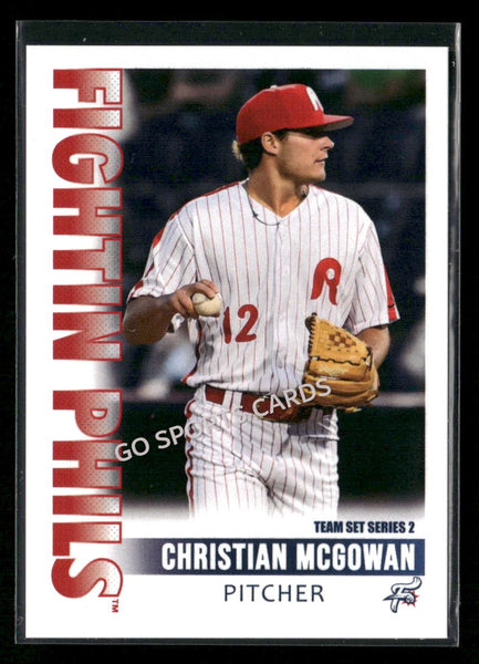 2026 Reading Fightin Phils 2nd Christian McGowan