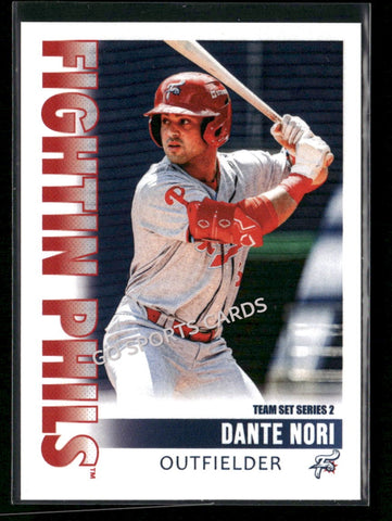 2026 Reading Fightin Phils 2nd Dante Nori