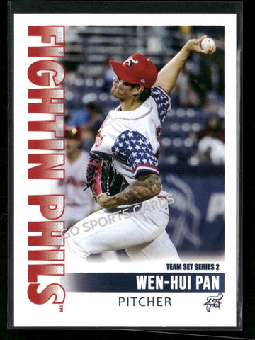 2026 Reading Fightin Phils 2nd Wen Hui Pan