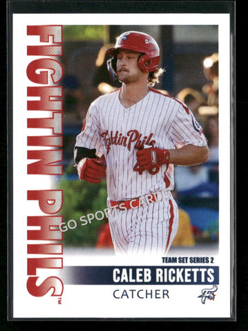 2026 Reading Fightin Phils 2nd Caleb Ricketts