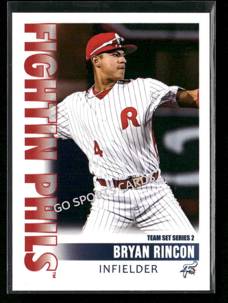 2026 Reading Fightin Phils 2nd Bryan Rincon