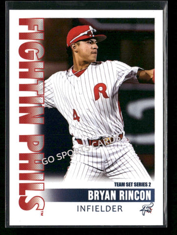 2026 Reading Fightin Phils 2nd Bryan Rincon