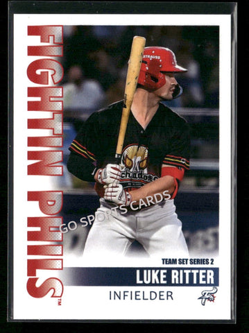 2026 Reading Fightin Phils 2nd Luke Ritter