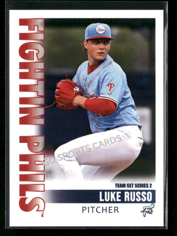 2026 Reading Fightin Phils 2nd Luke Russo