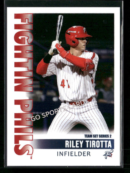 2026 Reading Fightin Phils 2nd Riley Tirotta
