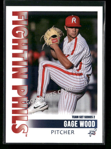 2026 Reading Fightin Phils 2nd Gage Wood