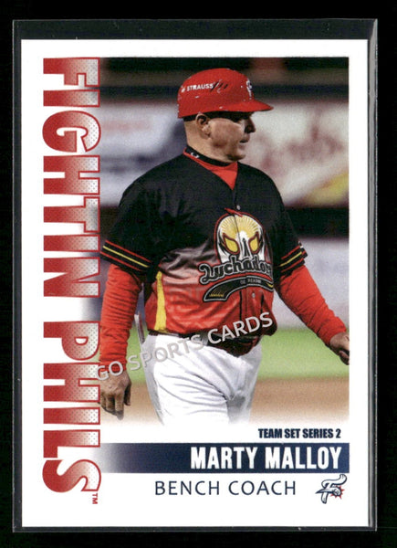 2026 Reading Fightin Phils 2nd Marty Malloy