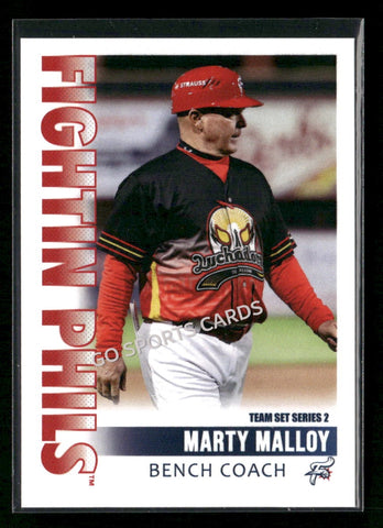 2026 Reading Fightin Phils 2nd Marty Malloy
