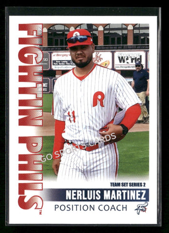 2026 Reading Fightin Phils 2nd Nerluis Martinez