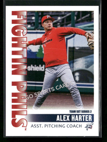 2026 Reading Fightin Phils 2nd Alex Harter