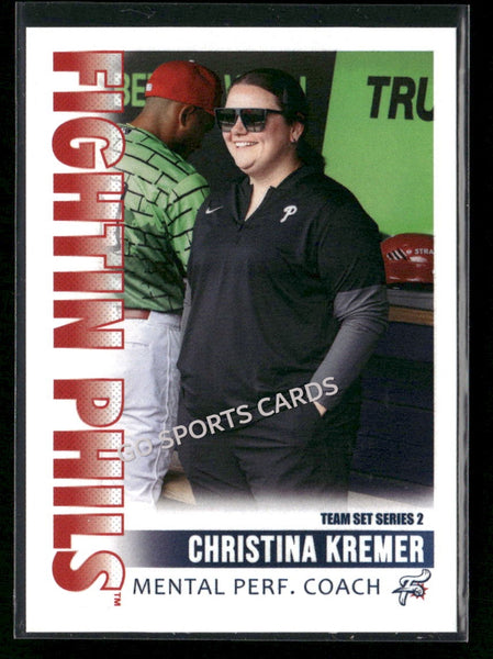2026 Reading Fightin Phils 2nd Christina Kremer