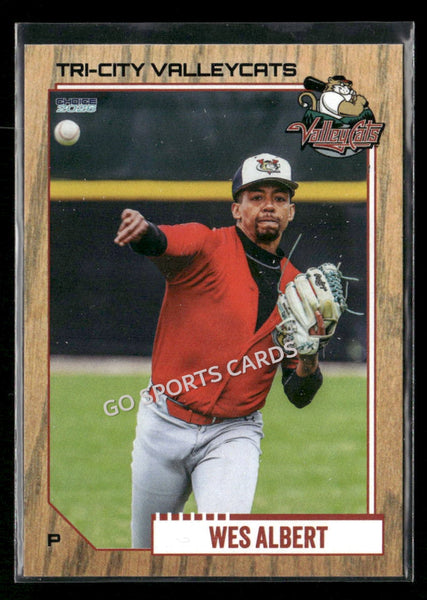 2026 Tri City Valleycats Wes Albert