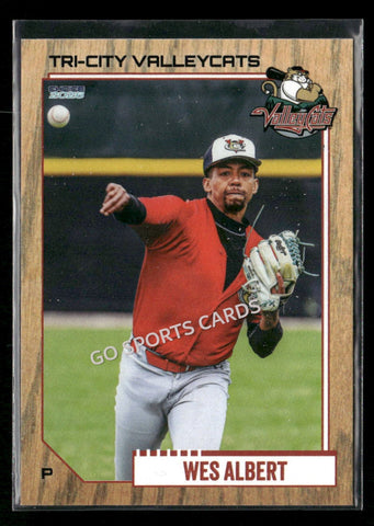 2026 Tri City Valleycats Wes Albert