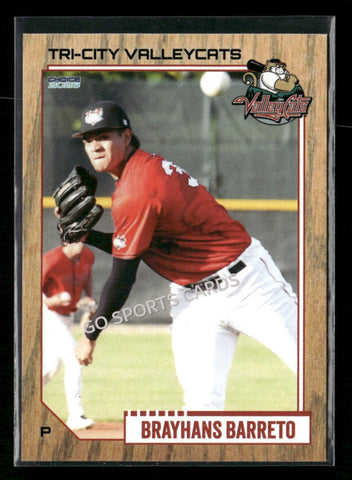 2026 Tri City Valleycats Brayhans Barreto